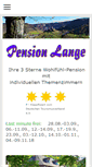Mobile Screenshot of pension-lange.de